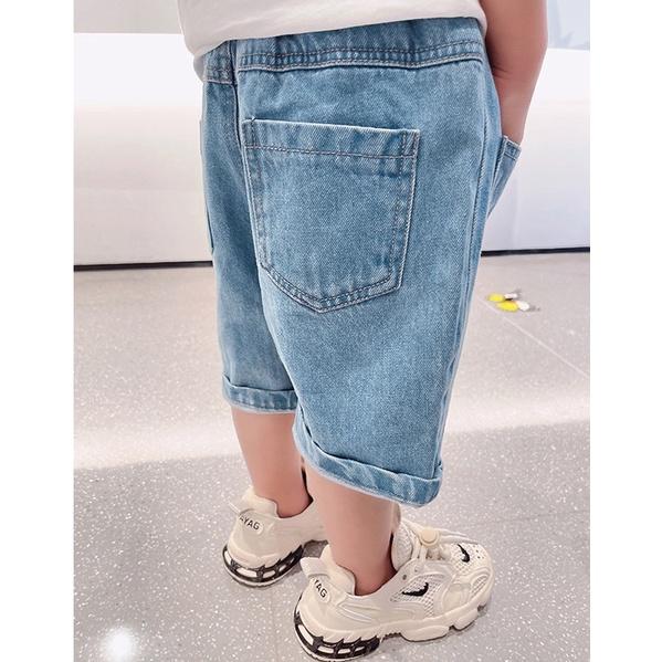 QJ28 Size90-130 (9-27kg) Quần jean bé trai (Quần short chất co giãn mạnh, hàng đẹp XILIBA) Thời trang trẻ em