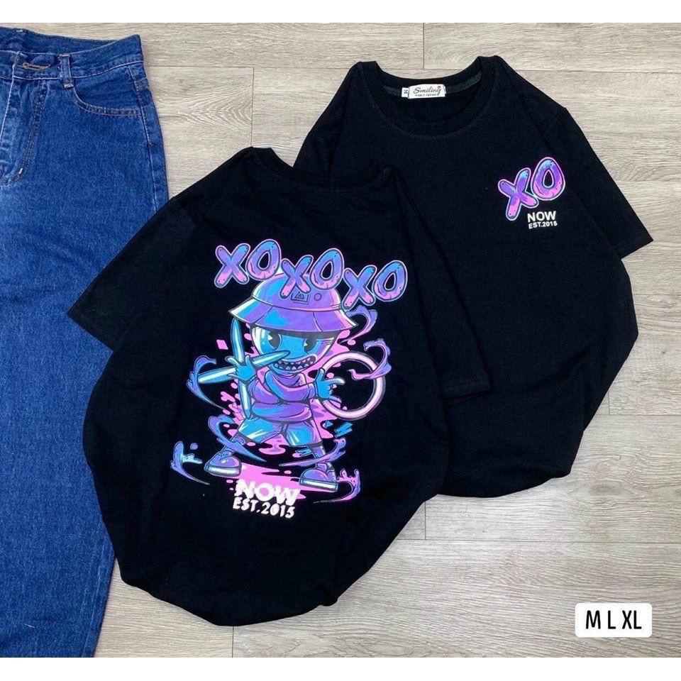 Áo Thun Tay Lỡ Unisex Freesize từ 40-70kg
