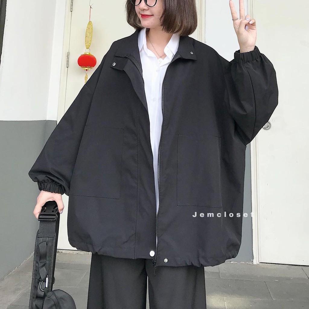 Áo Khoác kaki nữ form rộng Jacket OPTI-1924 (Gous Official