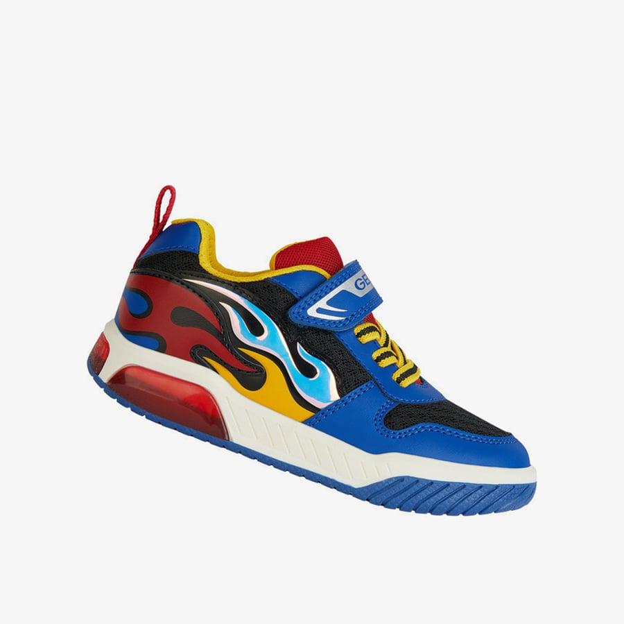 Giày Sneakers Trẻ Em Unisex GEOX J Inek B. C - Mesh+Geobuck