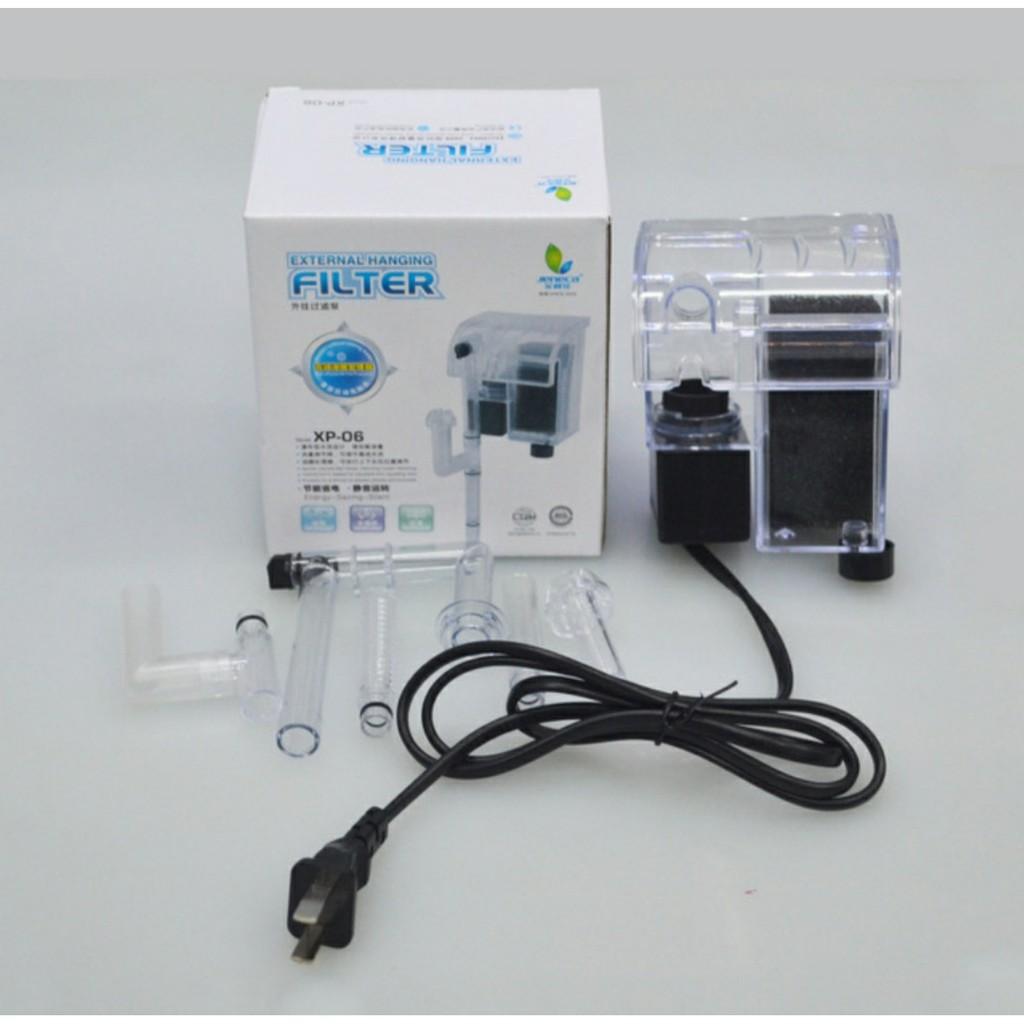 Lọc thác mini XP-06 cho bể cá bể thủy sinh cỡ nhỏ công sở - Lọc thác cho bể 30cm trở lại