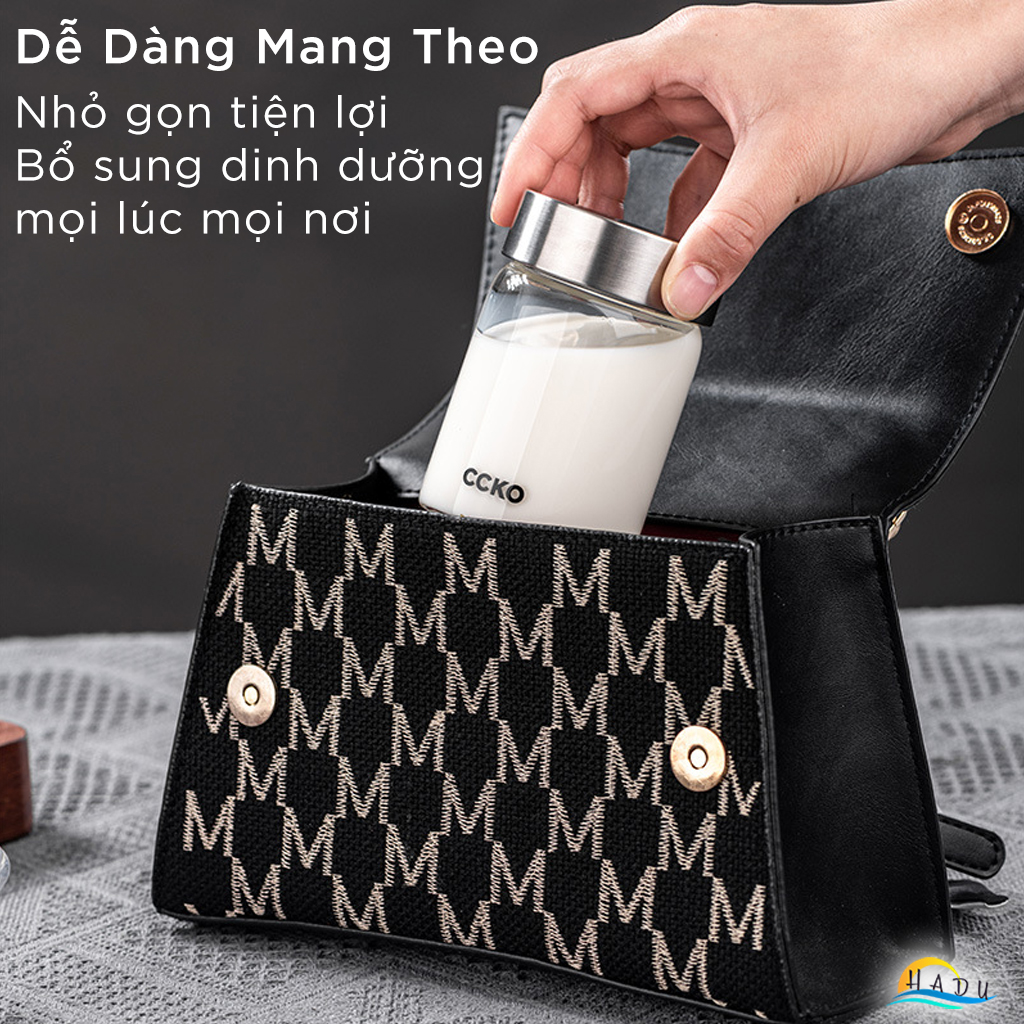 Hũ Chưng Yến Đựng Sữa Chua 100ml 150ml 200ml Thủy Tinh Nắp Inox 304 Cao Cấp Đạt Chất Lượng Đức CCKO