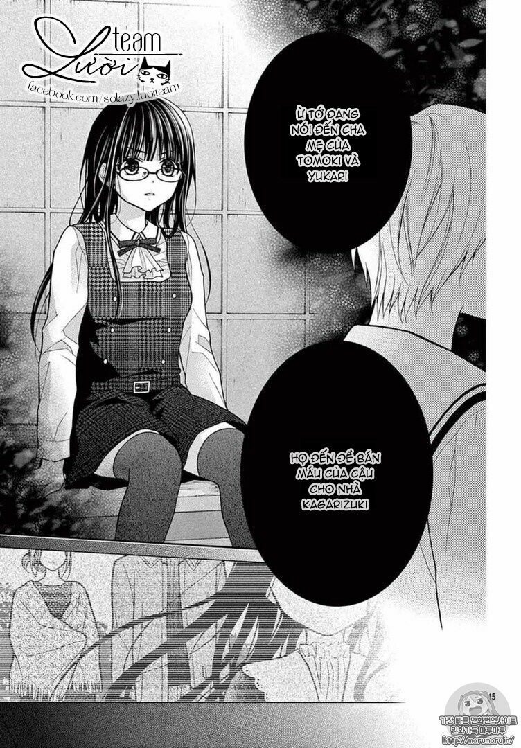 máu của cậu chỉ thuộc về mình tớ... chapter 15 15