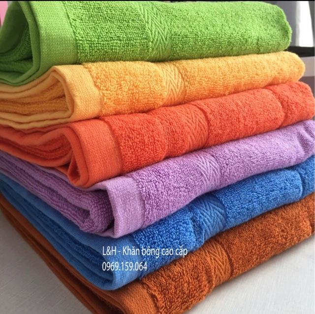 Combo 20 khăn tắm màu