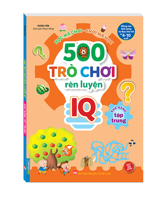 500 trò chơi rèn luyện IQ - Khả năng tập trung