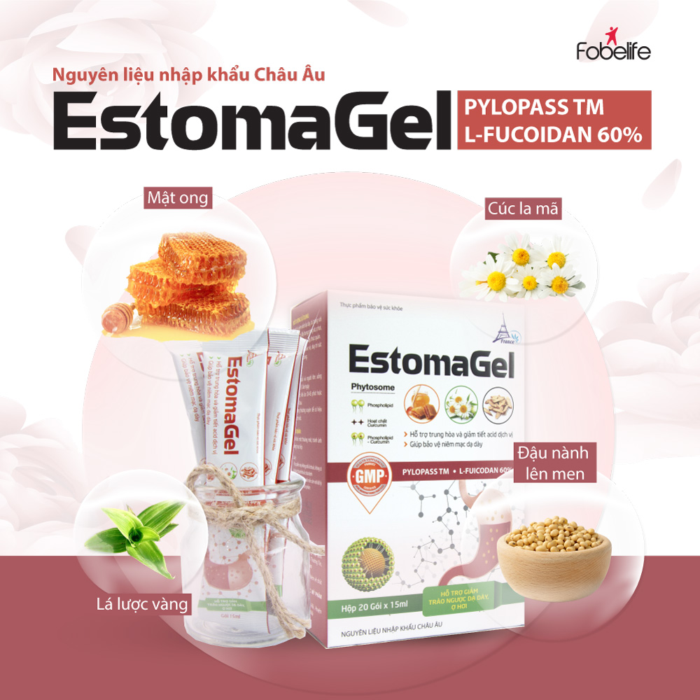 Gói Uống Giảm Nhanh Cơn Đau Dạ Dày Trào Ngược Thực Quản ESTOMAGEL