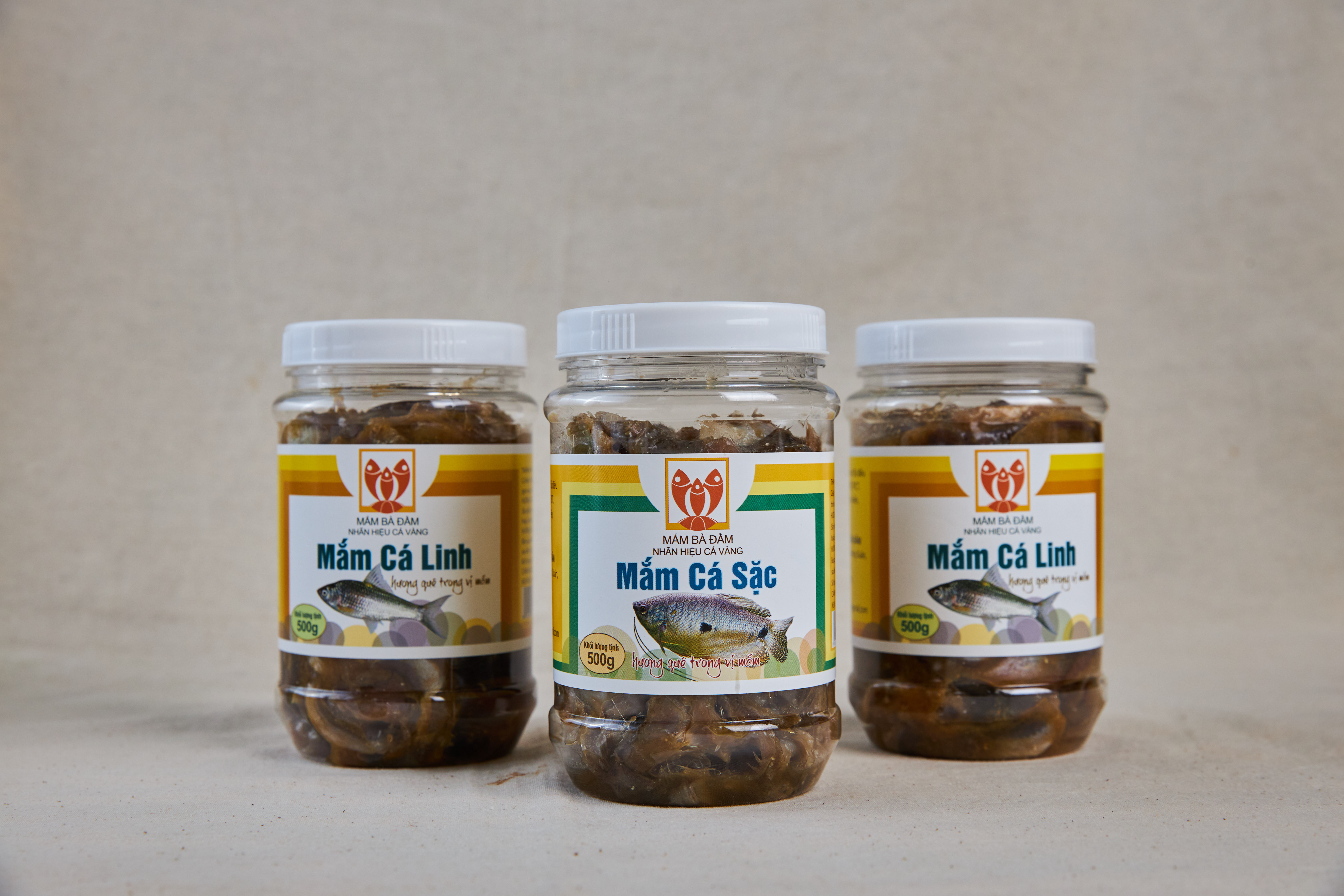 Mắm cá linh + mắm cá sặc