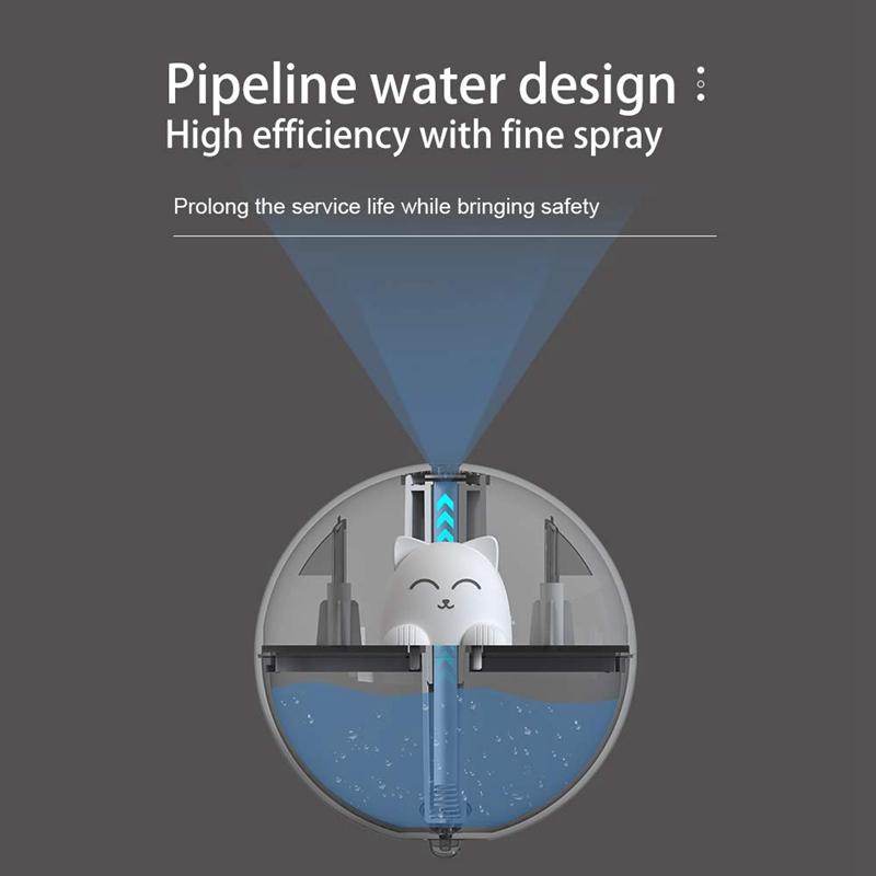 Dễ Thương Máy Tạo Ẩm, Phun Sương Với Đèn Ban Đêm, Có Thể Được Sử Dụng Để Trang Trí Phòng Hoặc Trẻ Em Quà Tặng USB Di Động Nhỏ Máy Phun Sương Tạo Độ Ẩm