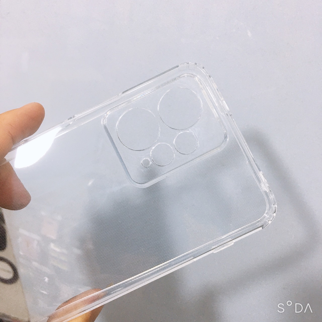 Ốp lưng cho Xiaomi Redmi Note 12 4g dẻo trong TPU loại tốt, bảo vệ camera