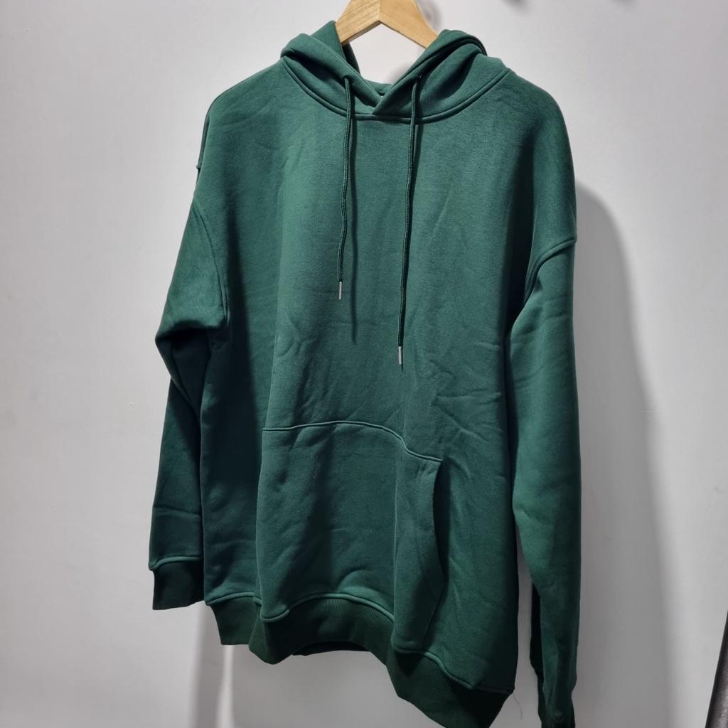 Áo khoác hoodie nam bigsize màu xanh rêu độc lạ, trend sz 90 - 130kg