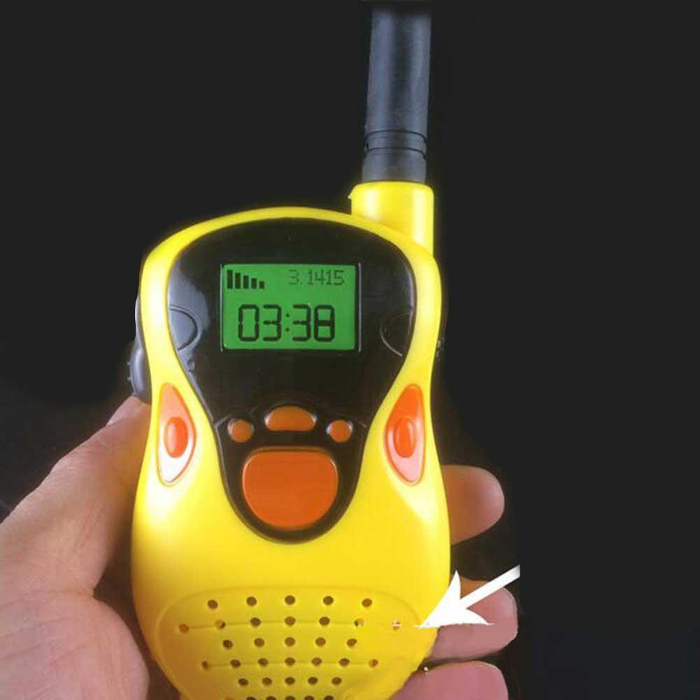 2 Chiếc Điện Bộ Đàm Tầm Xa Đàm Thoại Không Dây Trẻ Em Nhà Chơi Đồ Chơi Điện Interphone Quà Tặng Sinh Nhật Cho Bé