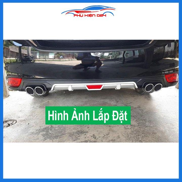 Lippo, líp chia pô ô tô Vios 2014-2015-2016-2017-2018 Mẫu 4 Pô Tròn chuẩn form xe thể thao