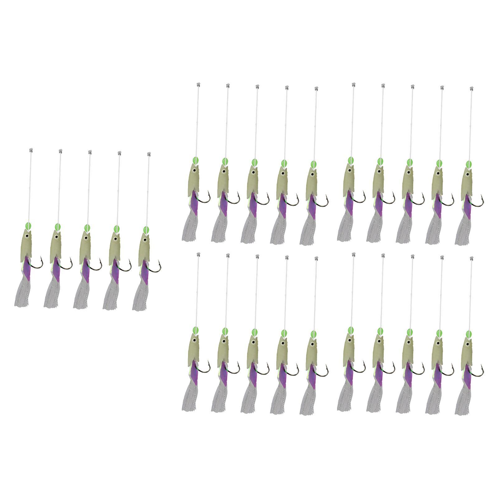 Fishing Rigs High Carbon Steel Hooks 5 Hooks Fishing Rigs for Fresh/saltwater