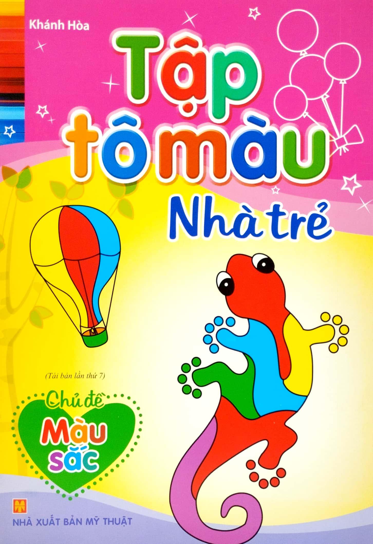 Bộ Sách Tô Màu Nhà Trẻ (Túi 8 Cuốn) (Tái Bản 2023)