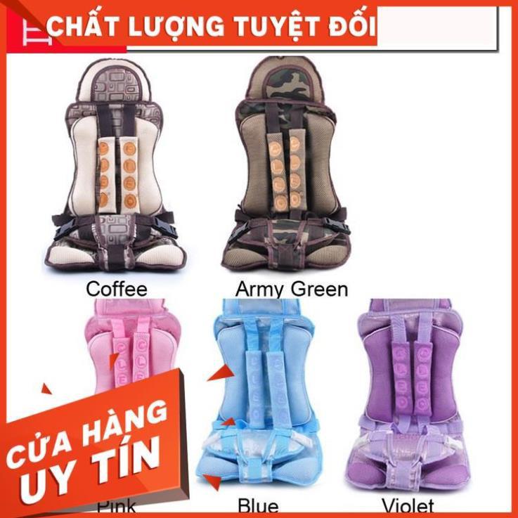 Ghế ngồi ô tô DÀNH CHO BÉ TỪ 6 THÁNG ĐẾN 4 TUỔI, đai ghế ngồi cho bé trẻ em trên xe hơi ô tô loại cao cấp