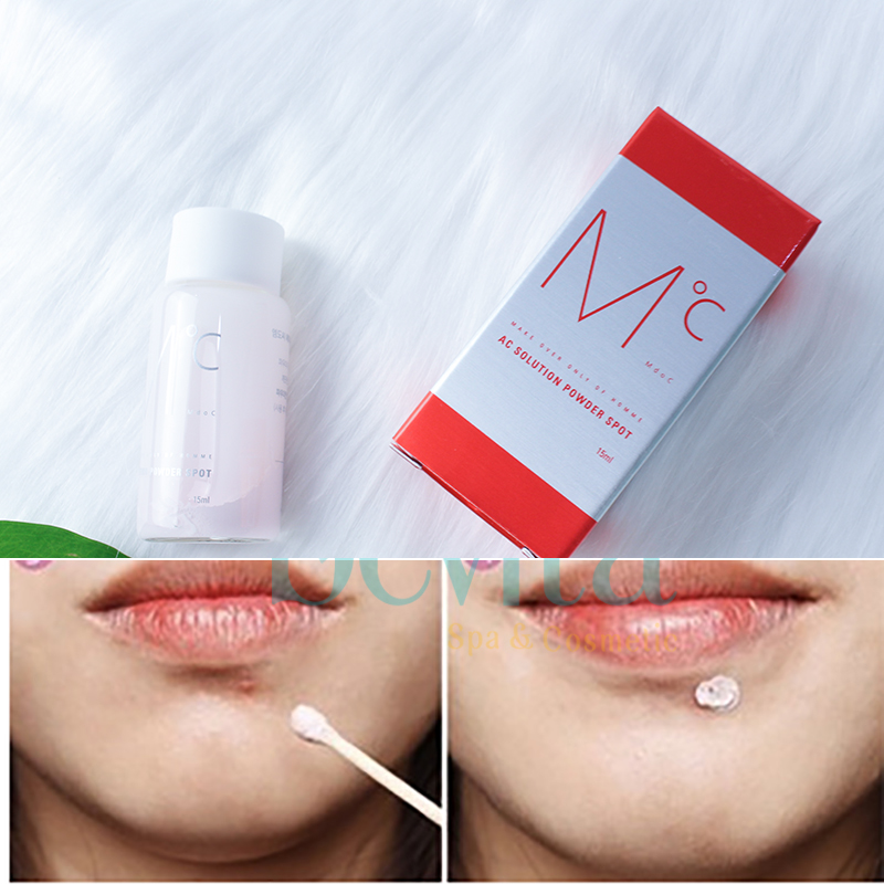 Dung dịch chấm mụn bọc, mụn sưng viêm cho nam MdoC AC Solution Powder Spot 15ml