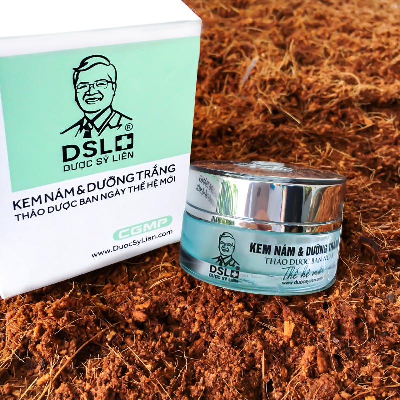 Kem nám &amp; dưỡng trắng thảo dược ban ngày thế hệ mới (12g), mờ nám, mờ vết nhăn, trẻ hóa làn da - Dược Sĩ Liên