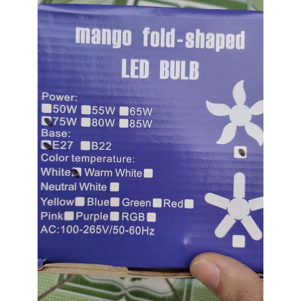 Bóng đèn Led 5 cánh siêu sáng