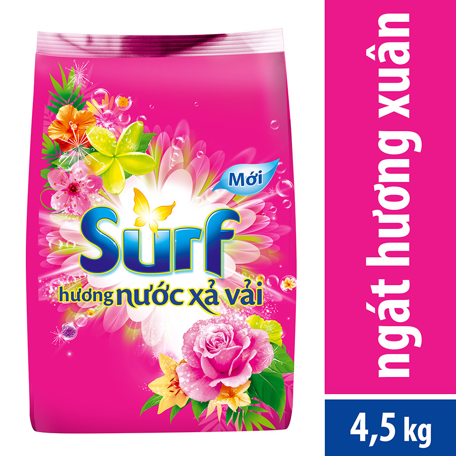 8934868102052,62_168738,130000,tiki.vn,Bot-Giat-SURF-Ngat-Huong-Xuan-21110362-4.5kg-62_168738,Bột Giặt SURF Ngát Hương Xuân 21110362 (4.5kg) Bột Giặt SURF Ngát Hương Xuân 21110362 (4.5kg)