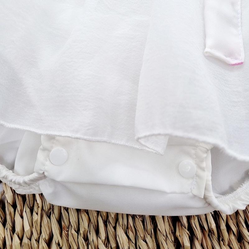 Body Váy Hanbok Ngọc Tím Chất Lụa Mango Cho Bé Gái Sơ Sinh, 6 tháng, 1 tuổi, 2 tuổi