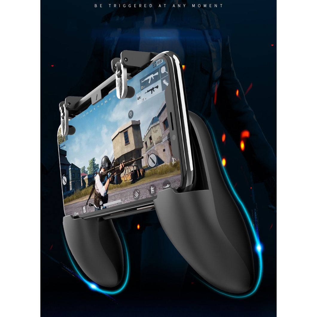 Tay Cầm Game Nút Chơi Game W11 Có Nút Chơi PUBG Cho Điện Thoại Pubg, Ros, Free Fire Controller