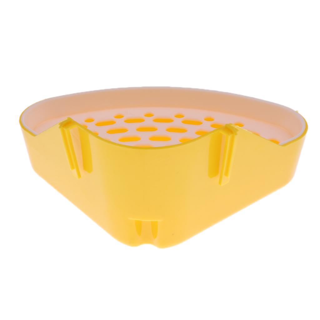 Small Animal Toy Toilet Rabbit Cage Corner Toilet Hamster Litter Tray Potty