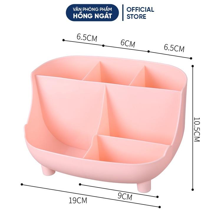 Ống đựng bút nhiều ngăn, hộp đựng bút để bàn cute đa năng giá rẻ đồ dùng học tập dễ thương văn phòng phẩm OB11