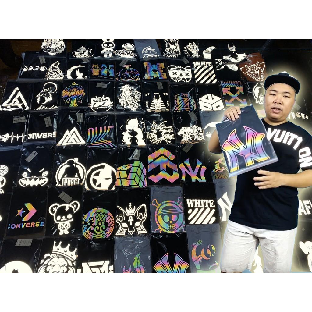 Áo Thun Phản Quang Unicorn HY Cotton 75% Form Rộng Unisex Nam Nữ Đẹp. KIS OFFICIAL