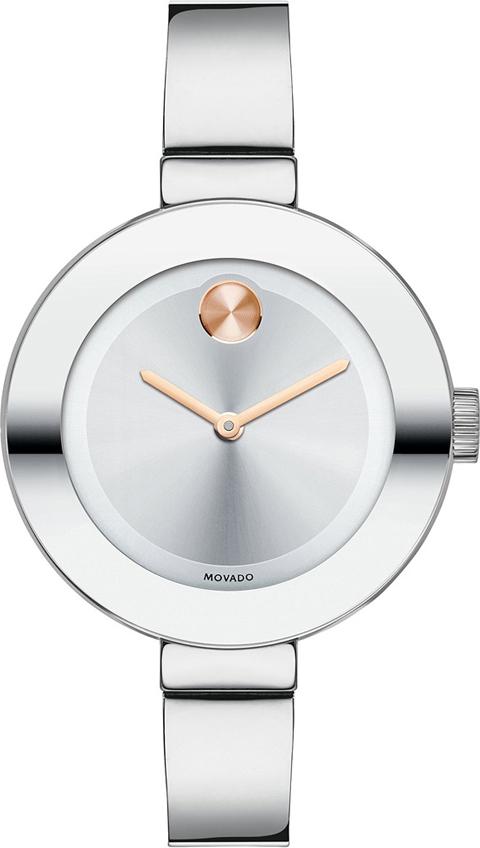 Đồng Hồ Nữ Dây Kim Loại Movado 3600194 (34mm) - Trắng