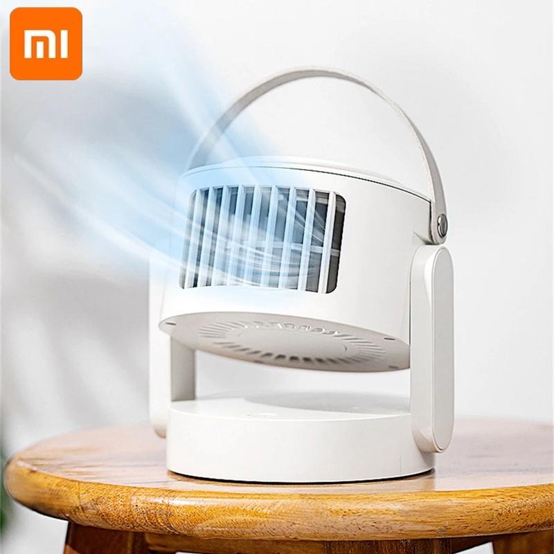 Quạt Điều Hòa Xiaomi 2000mAh Để Bàn Làm Dịu Không Khí 3 Tốc Độ Yên Tĩnh Có Thể Điều Chỉnh Hàng nhập khẩu