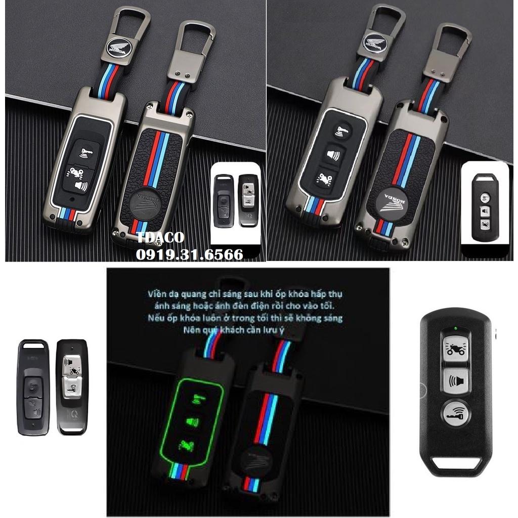 Ốp Chìa Khóa Xe Máy Honda SH 18-20 SH Mode PCX Hợp Kim Kẽm Cao Cấp