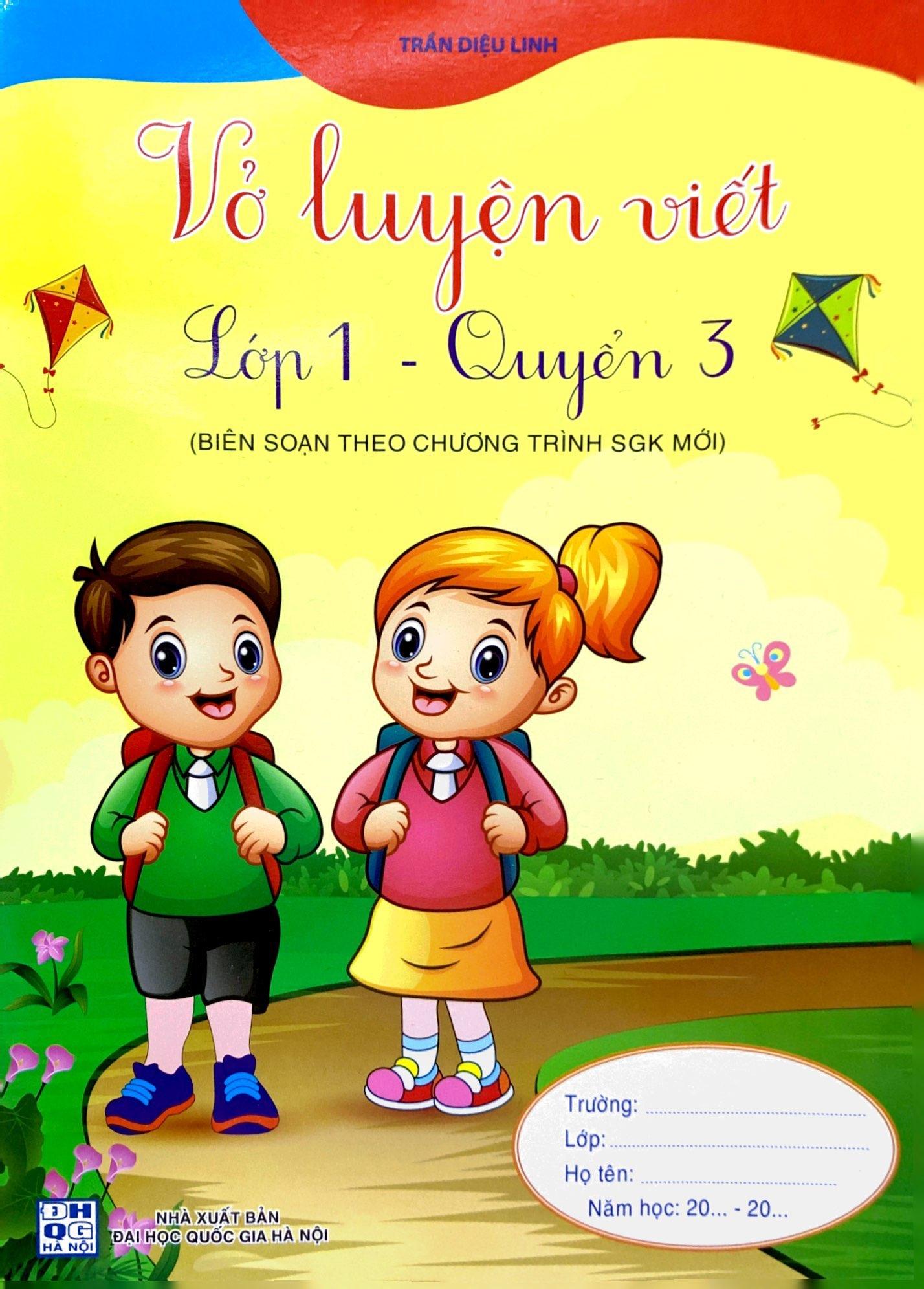 Vở Luyện Viết Lớp 1 - Quyển 3 (Cánh Diều)