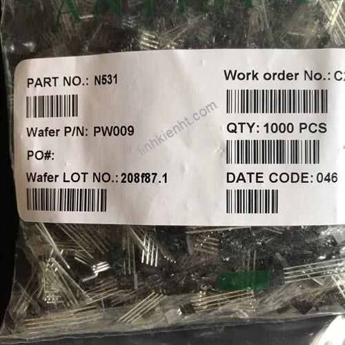 Combo 10 con N531 IC lái IGBT bếp từ Cắm và Dán mới 100%