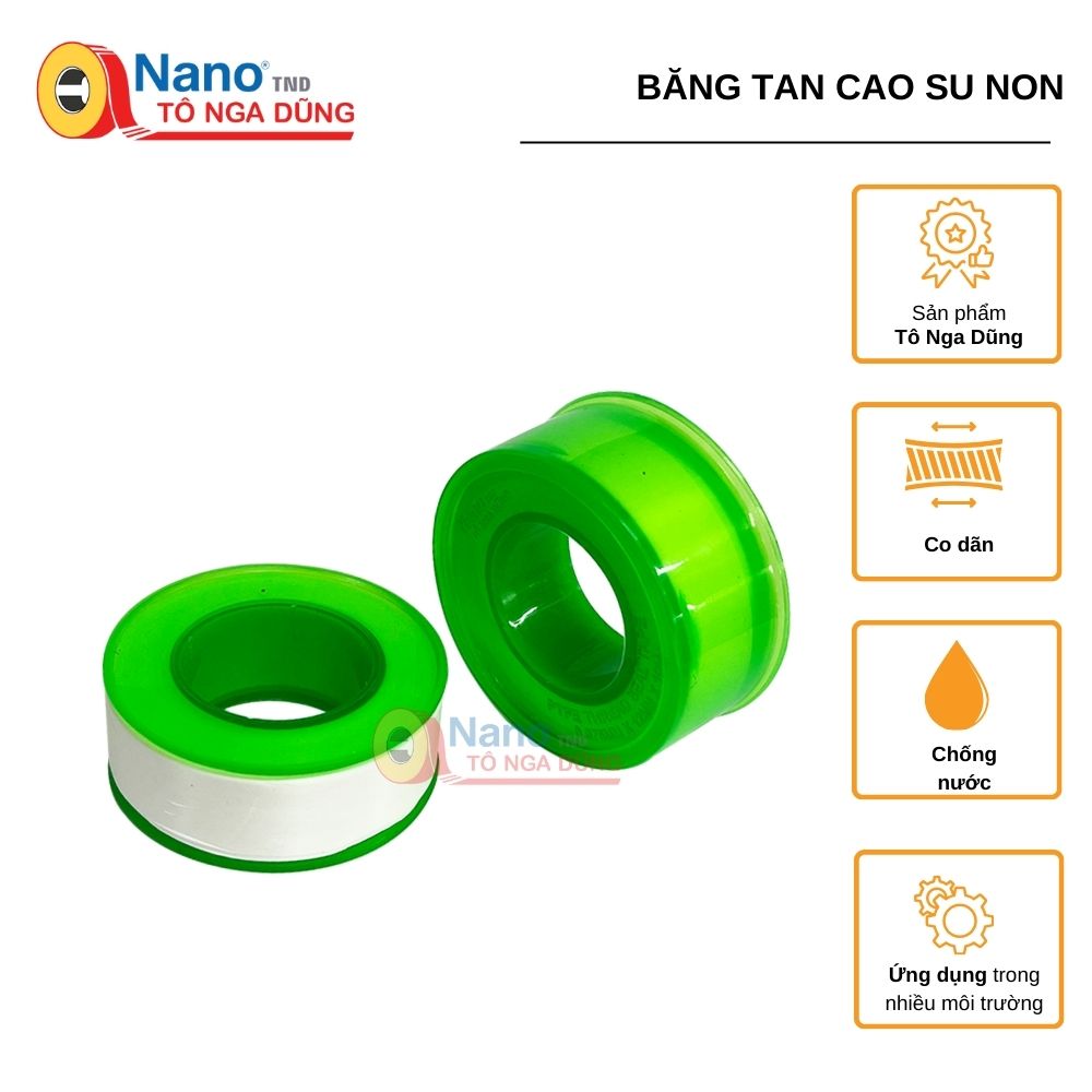 Băng tan cao su non Tô Nga Dũng