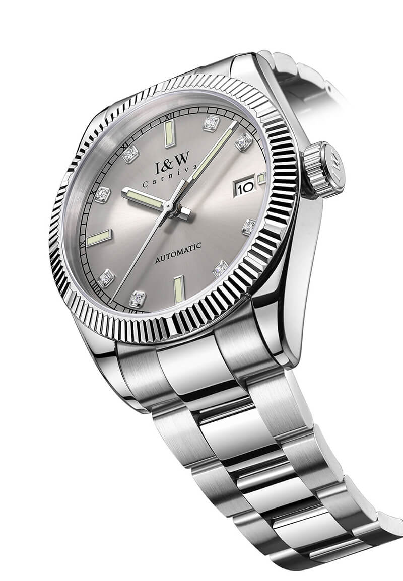 Đồng hồ nam chính hãng IW CARNIVAL IW786G-4,,kính sapphire,chống xước,chống nước 30m,Bh 24 tháng,máy cơ (automatic)