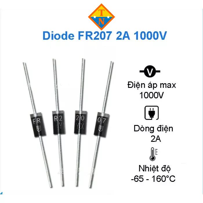 Combo 10 diode thông dụng cho bếp từ, bếp hồng ngoại, lò vi sóng... - IN4148