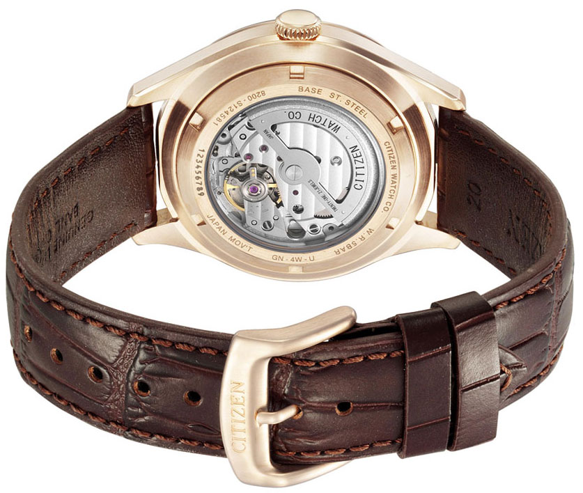Đồng Hồ Citizen C7 Dây Da NH8393-05A - Mặt Trắng