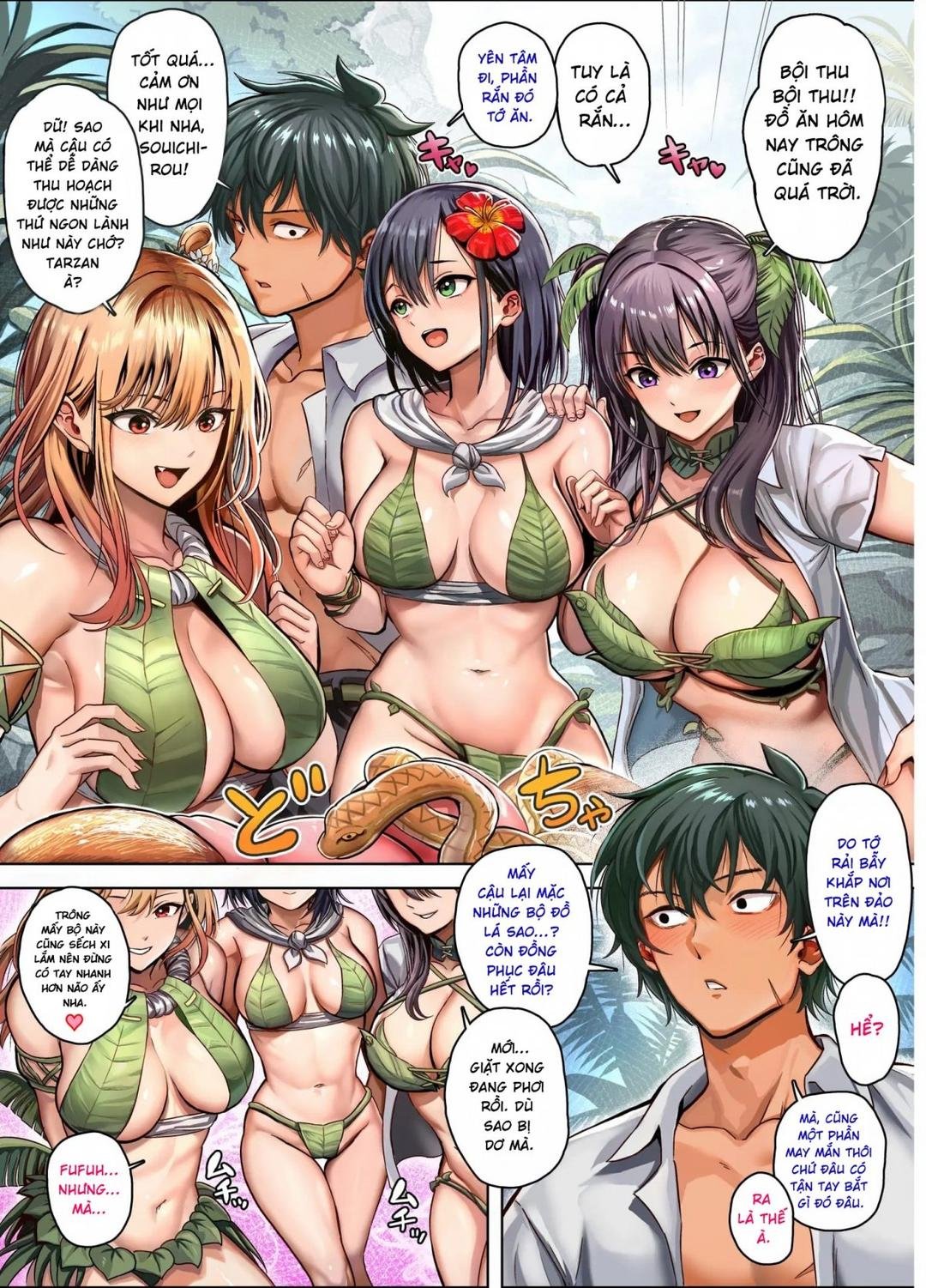 dàn harem nơi hoang đảo chapter 0 8