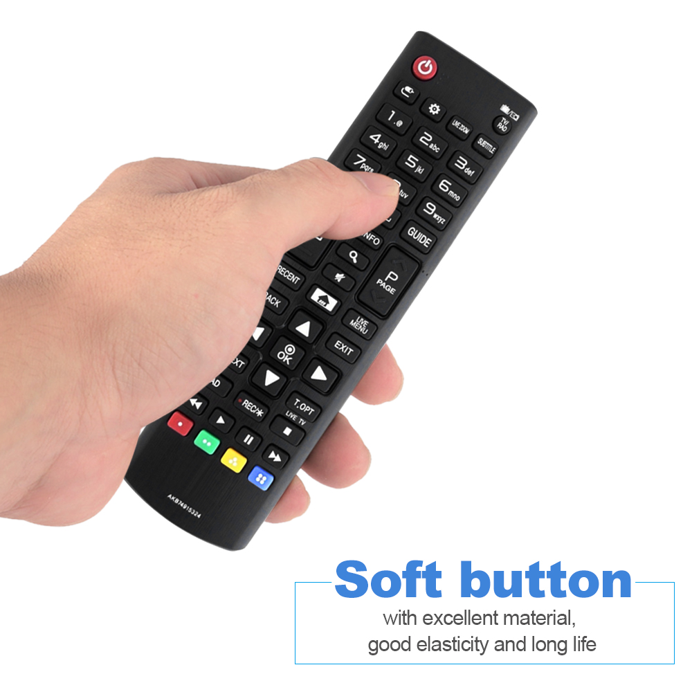 Điều Khiển Thông Minh Không Dây Từ Xa Universal TV Thay Thế Cho LG HDTV LED Smart Digital TV, Màu Đen