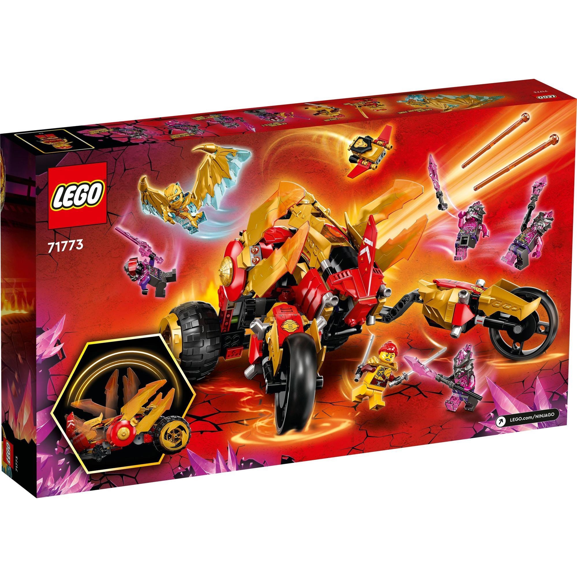 LEGO Ninjago 71773 Chiến xe rồng vàng của Kai (624 chi tiết)
