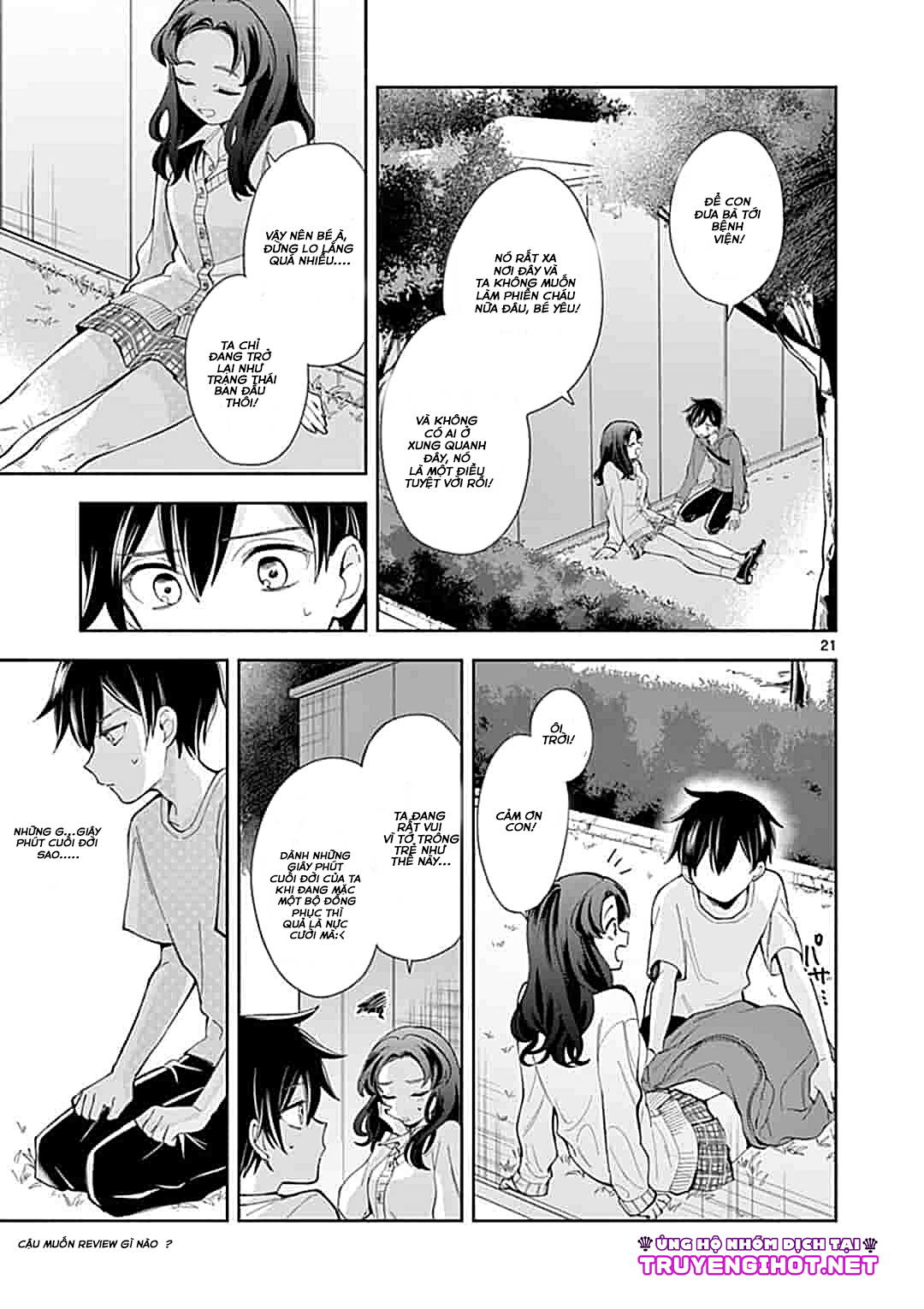 bà nội tôi trở thành nữ sinh trung học.... chapter 1 21