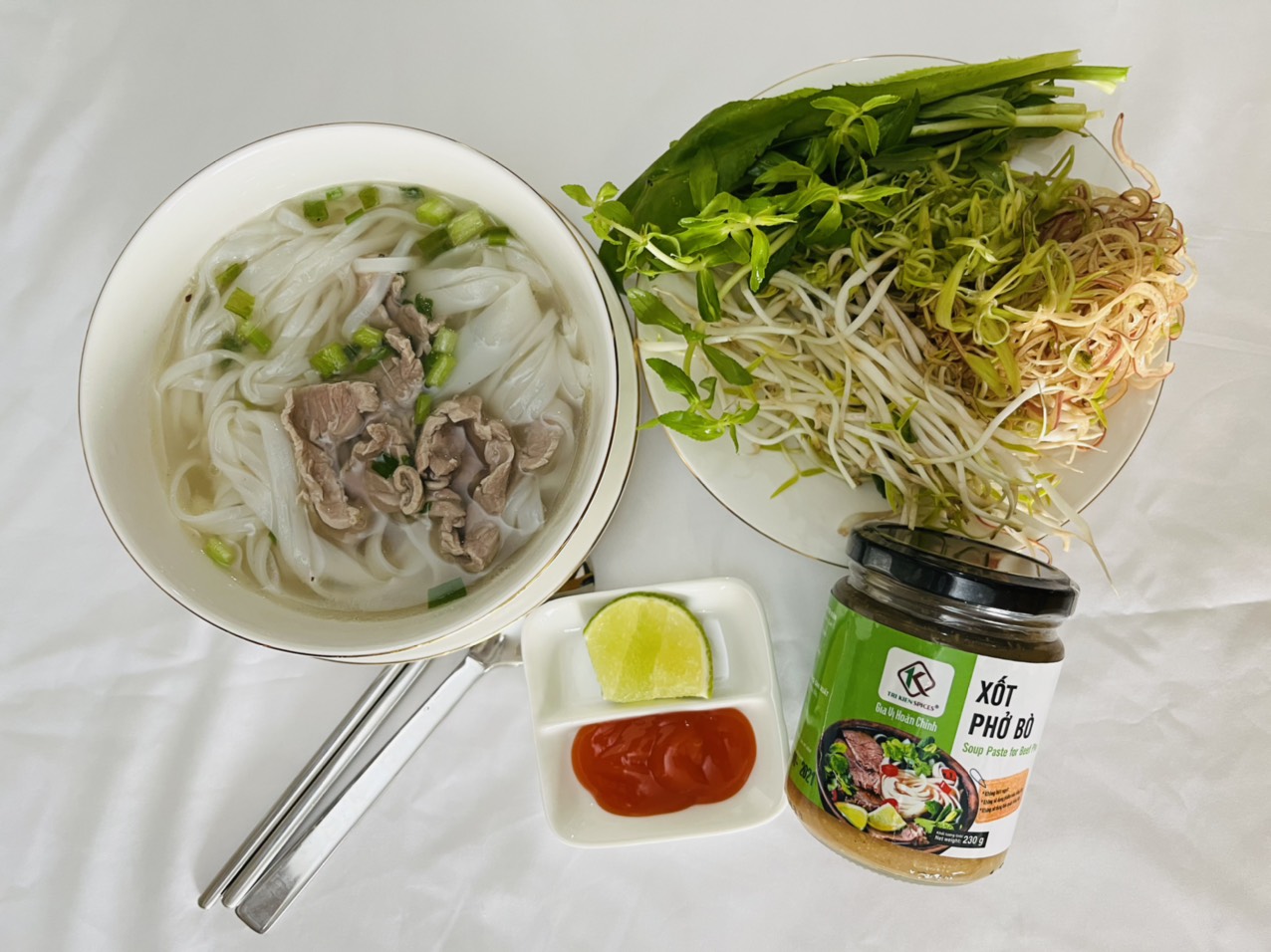 [VEGAN] XỐT PHỞ HiXOT hũ 220gram, gia vị hoàn chỉnh, không cần nêm nếm