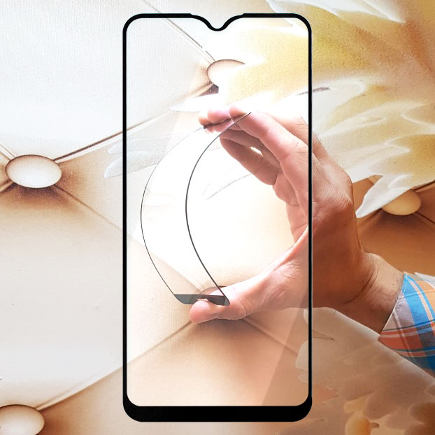 Miếng kính cường lực cho LG G8X Full màn hình - Đen