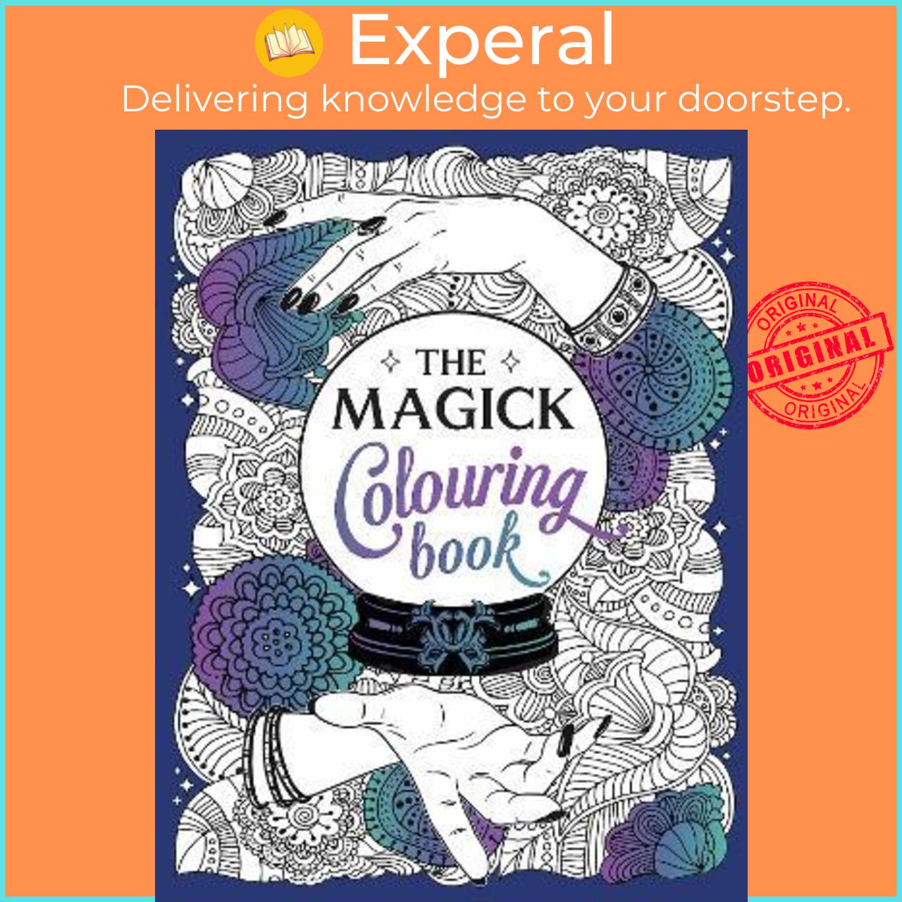 Sách - The Magick Colouring Book : A Spellbinding Journey of Colour an by Summersdale Publishers