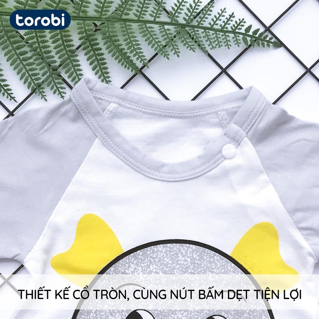 Bodysuit Cho Bé, Body Đùi Torobi Cotton Mềm mại, Thấm Hút Mồ Hôi, Khô Nhanh | 1-12 Tháng