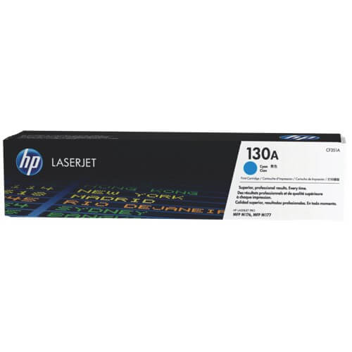 HP 130A Cyan Original LaserJet Toner Cartridge (CF351A) - Mực in màu xanh - Hàng chính hãng