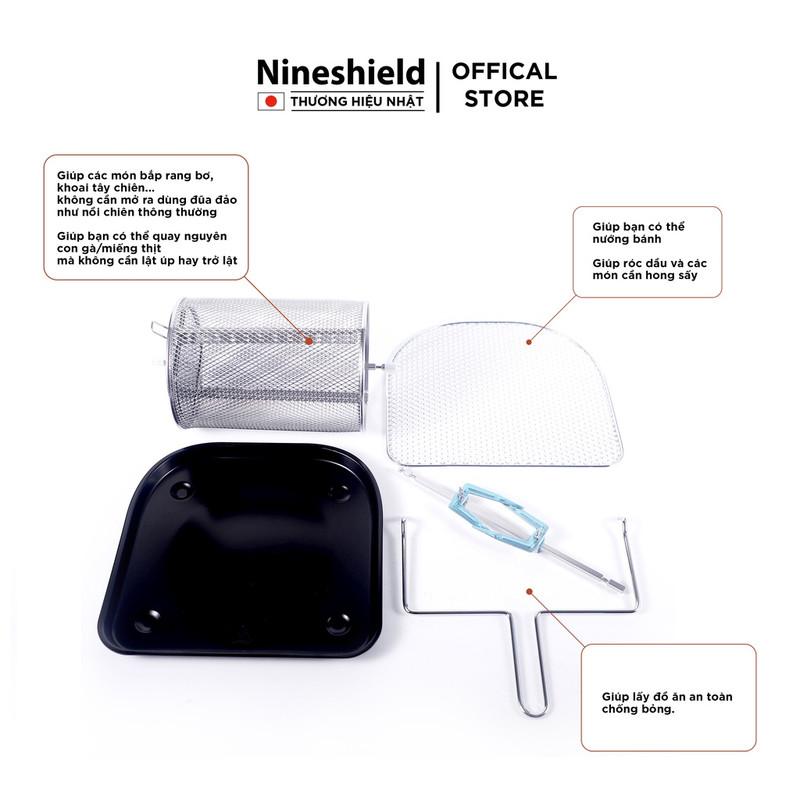 Nồi chiên không dầu 12.5L Nineshield KB-1200 - Hàng chính hãng