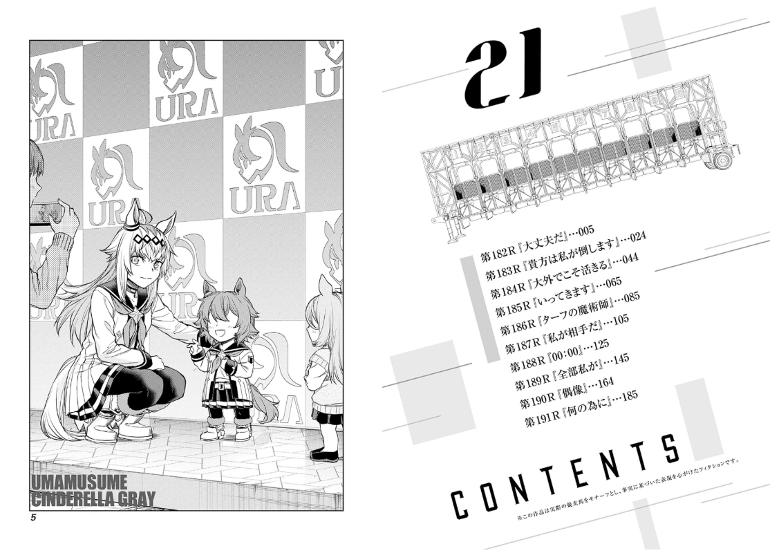 Sách ngoại văn: ウマ娘 シンデレラグレイ Umamusume Cinderella Gray 21