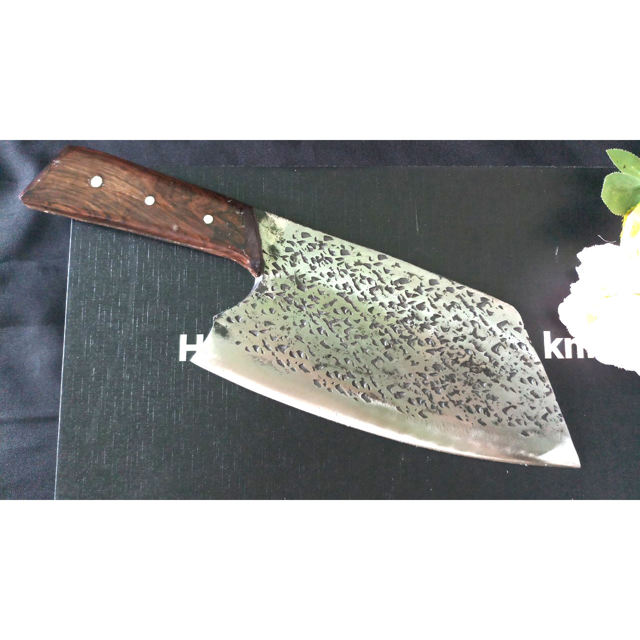 DAO BẾP PHÚC SEN - DAO BẾP CHOPPER MẶT HOA VĂN MÃ EN2