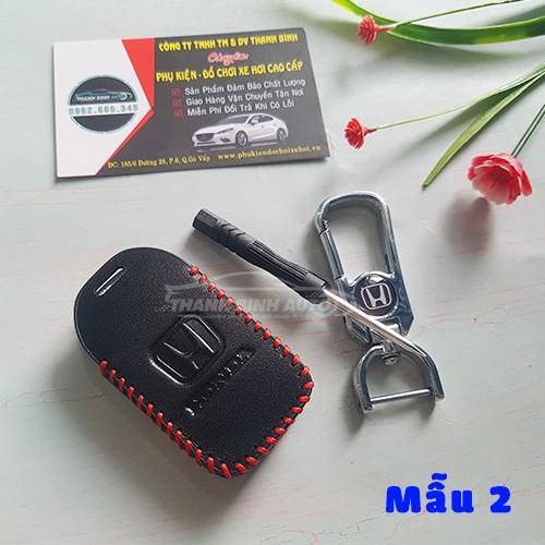 Móc Treo Chìa Khóa Bao Da Cao Cấp cho Xe Honda
